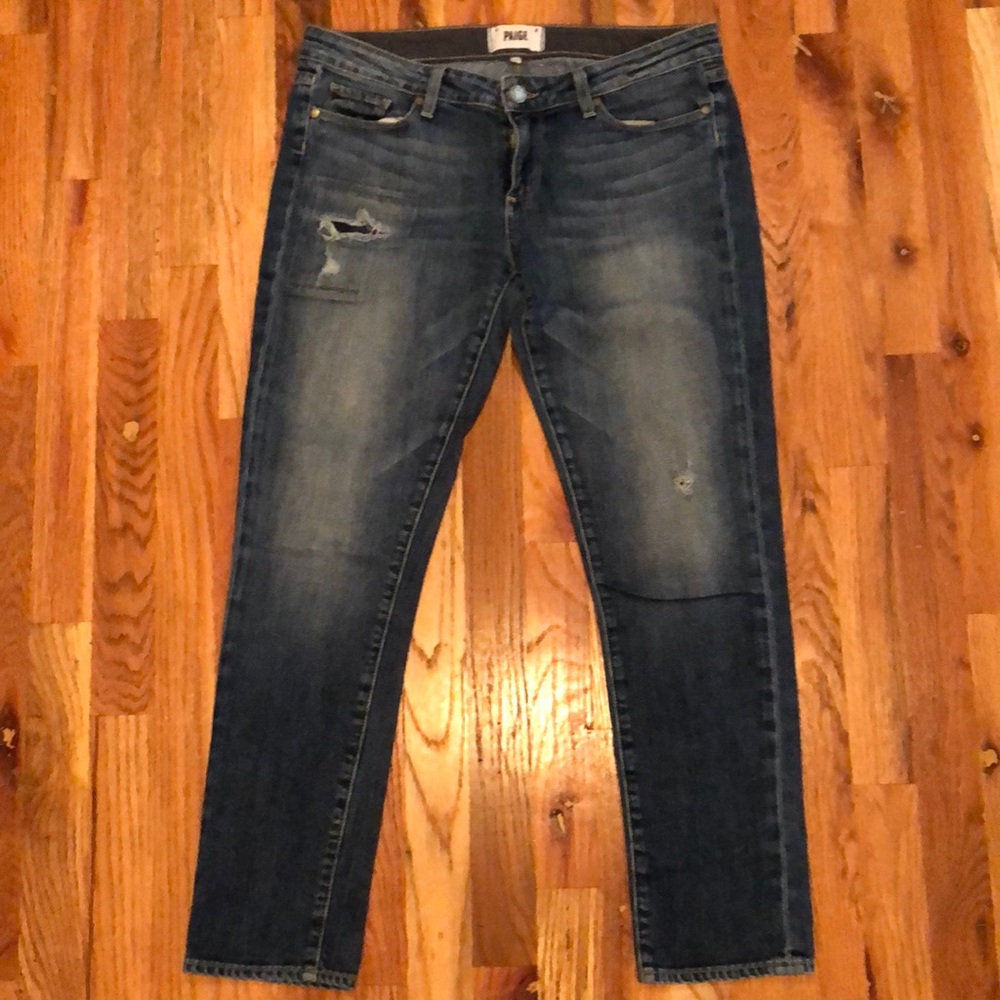 Paige Skyline Ankle Peg Jeans